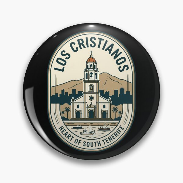 Item preview, Los Cristianos Tenerife Vintage Travel Emblem designed and sold by k3rstman1.