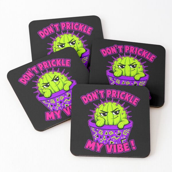 Item preview, Don’t Prickle My Vibe Funny Sarcastic Cactus Pun designed and sold by Anyshca.