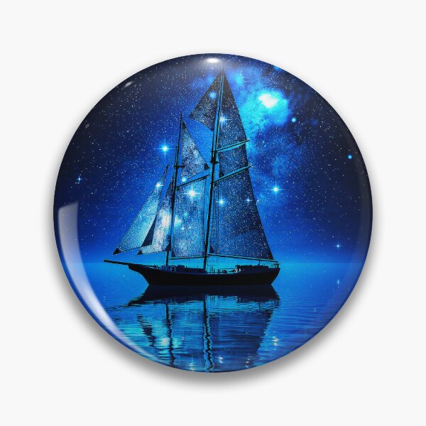 Item preview, Majestic Sailing Under a Starry Night Sky designed and sold by Exodoi.