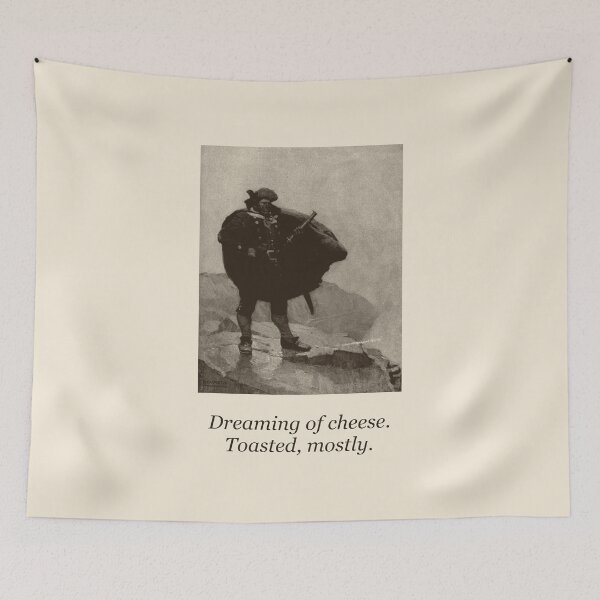 Item preview,  Dreaming of cheese. Toasted, mostly — Vintage Billy Bones Tee designed and sold by Core-E.