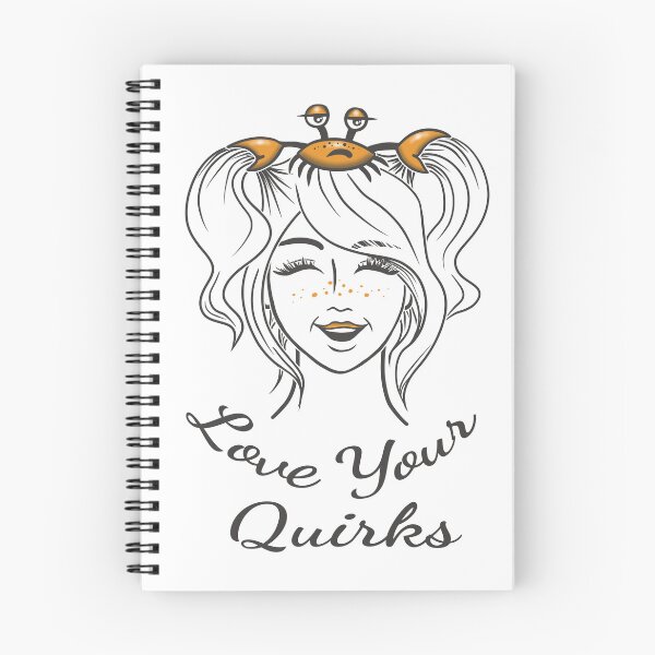 Item preview, Love Your Quirks Cute Self Love Girl Design, Positive Mindset Gift designed and sold by Samaya-.