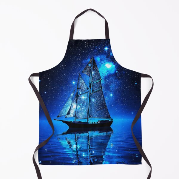 Item preview, Majestic Sailing Under a Starry Night Sky designed and sold by Exodoi.