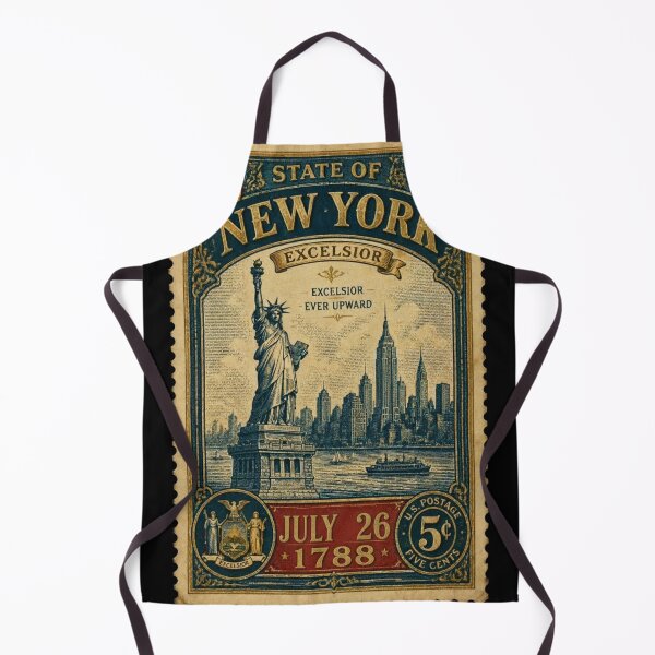 Item preview, Vintage New York postage stamp designed and sold by hollycooper.