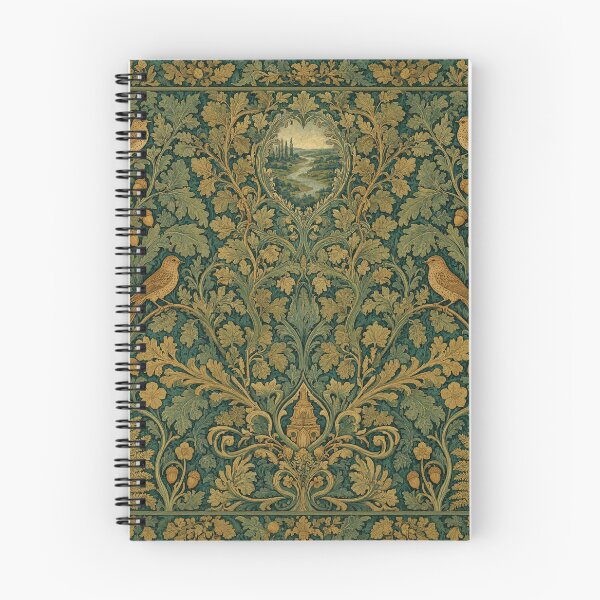 Item preview, Beautiful William Morris nature with birds inspired pattern design tapestry lovely designed and sold by Vintage Designs +.