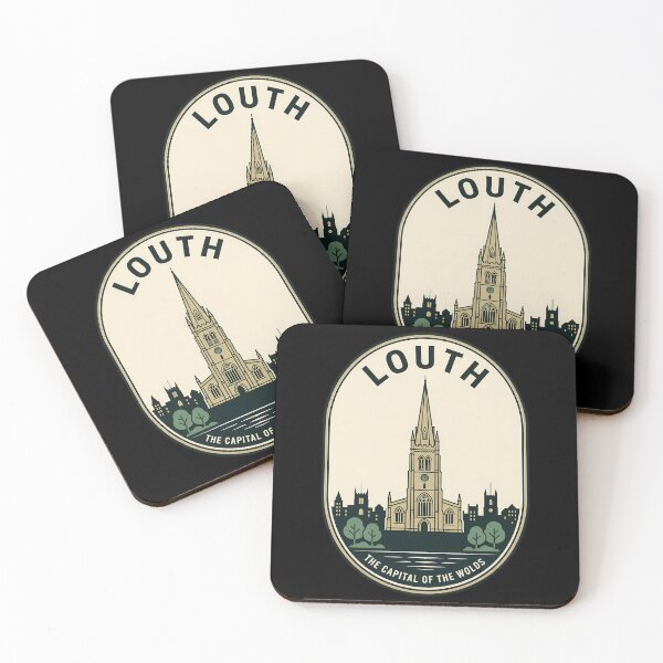 Item preview, Louth Lincolnshire Vintage Travel Emblem St James Church designed and sold by k3rstman1.
