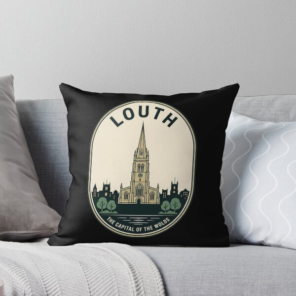 Item preview, Louth Lincolnshire Vintage Travel Emblem St James Church designed and sold by k3rstman1.