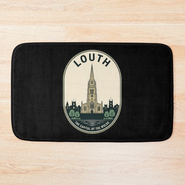 Item preview, Louth Lincolnshire Vintage Travel Emblem St James Church designed and sold by k3rstman1.