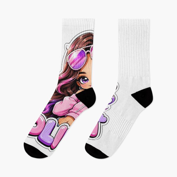 Item preview, Olivia – Stylish Anime Girl Name Mascot designed and sold by AlexLineArt.