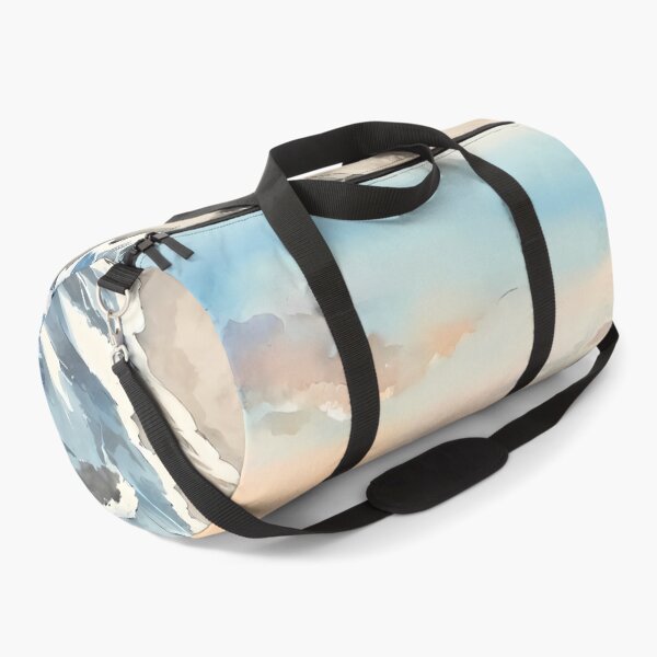 Item preview, Watercolor Ocean Sunset Beach designed and sold by HezeOtakuArt.
