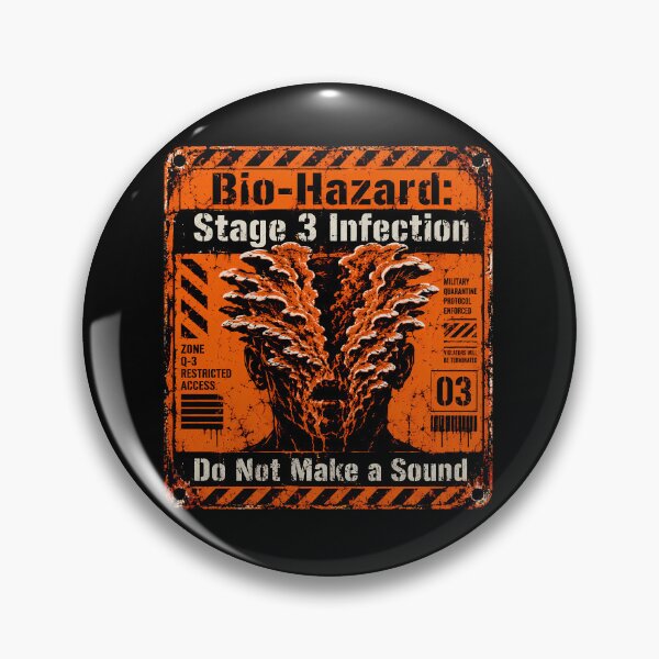 Item preview, QZ Fungal Infection Hazard designed and sold by agearb.