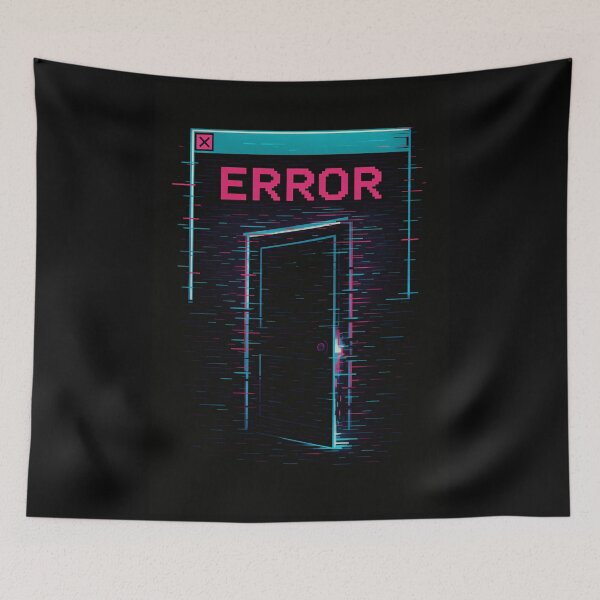 Item preview, Error Door – Glitch Portal Interface designed and sold by JupiterGlitchEmpire.