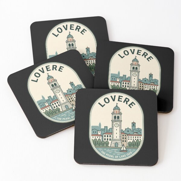 Item preview, Lovere Italy Vintage Travel Emblem Lake Iseo designed and sold by k3rstman1.