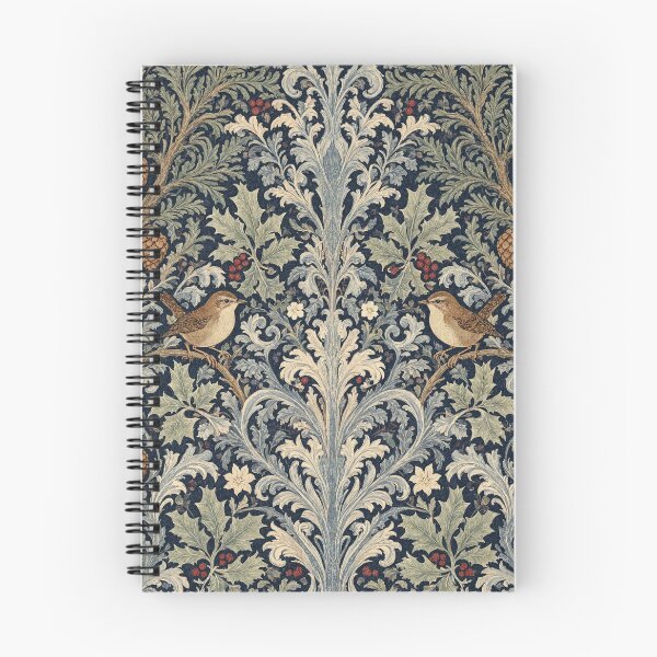 Item preview, Beautiful William Morris nature with birds inspired pattern design tapestry lovely designed and sold by Vintage Designs +.