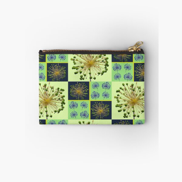 Item preview, Allium Flower Seed Head Macro Photo Collage designed and sold by JurateArt-DK.