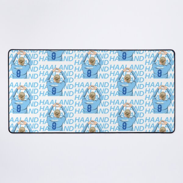 Item preview, Sky Blue Number 9 - Nordic Striker Fan Art designed and sold by Tablotique.