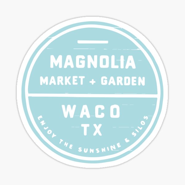 Magnolia Market Blue Sticker