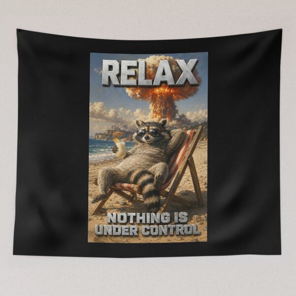 Item preview, Relax - Nothing is under control.  designed and sold by AbbyThorns.