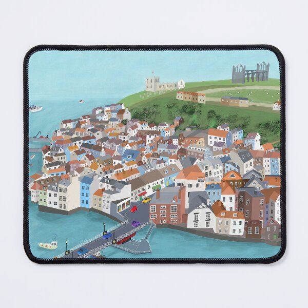 Item preview, Whitby, United Kingdom, Seaside Town by Artist Carla Daly designed and sold by Carla Daly.