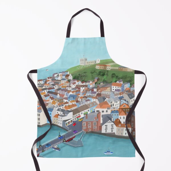 Item preview, Whitby, United Kingdom, Seaside Town by Artist Carla Daly designed and sold by Carla Daly.