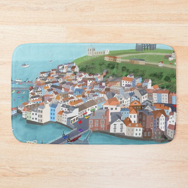 Item preview, Whitby, United Kingdom, Seaside Town by Artist Carla Daly designed and sold by Carla Daly.