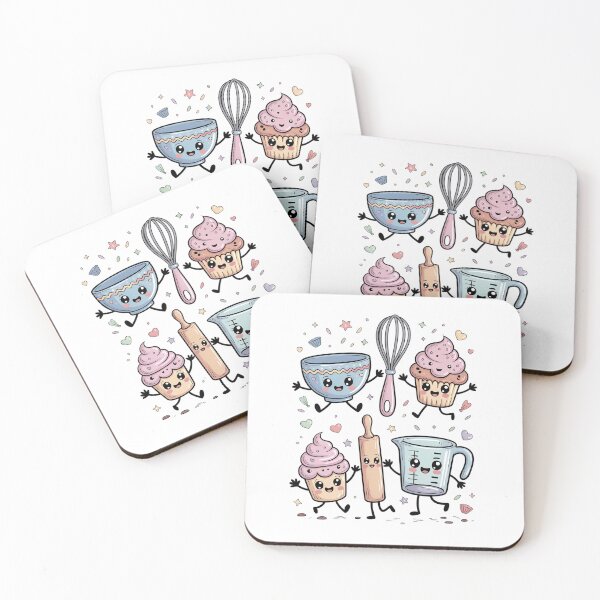Item preview, Kawaii Baking Kitchen Tools designed and sold by jkrphoto.