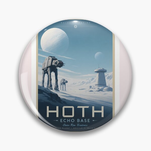Item preview, Hoth Echo Base designed and sold by FrontierCosmic.