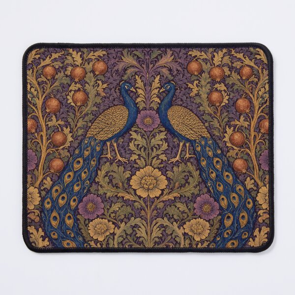 Item preview, Beautiful William Morris nature with birds inspired pattern design tapestry lovely designed and sold by Vintage Designs +.
