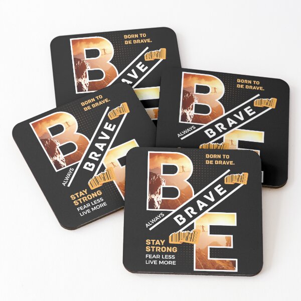 Item preview, Born to Be Brave | Inspirational Quote Gifts For Brave People designed and sold by BrokenLabel.
