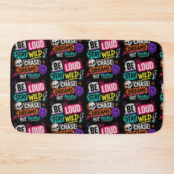 Item preview, Be Loud Stay Wild – Graffiti Dream Art designed and sold by Dogandesighn.