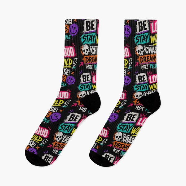 Item preview, Be Loud Stay Wild – Graffiti Dream Art designed and sold by Dogandesighn.