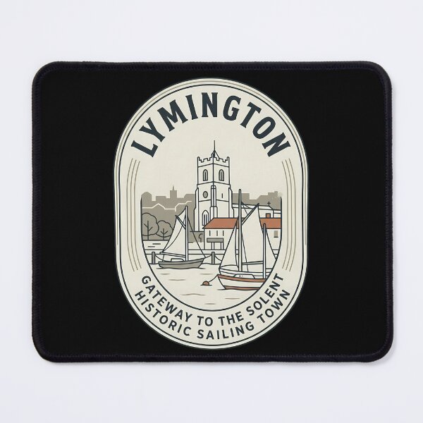 Item preview, Lymington Sailing Town Vintage Travel Emblem Solent designed and sold by k3rstman1.