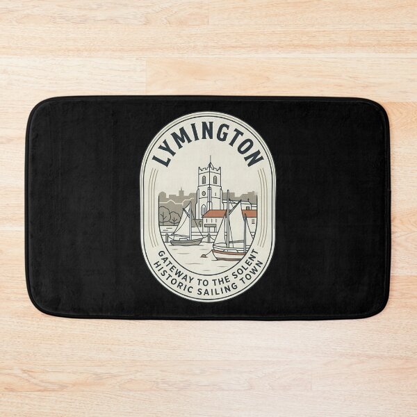 Item preview, Lymington Sailing Town Vintage Travel Emblem Solent designed and sold by k3rstman1.