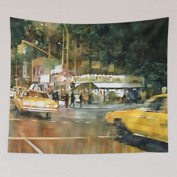 Item preview, Taxiing at Night designed and sold by RCWatercolours.