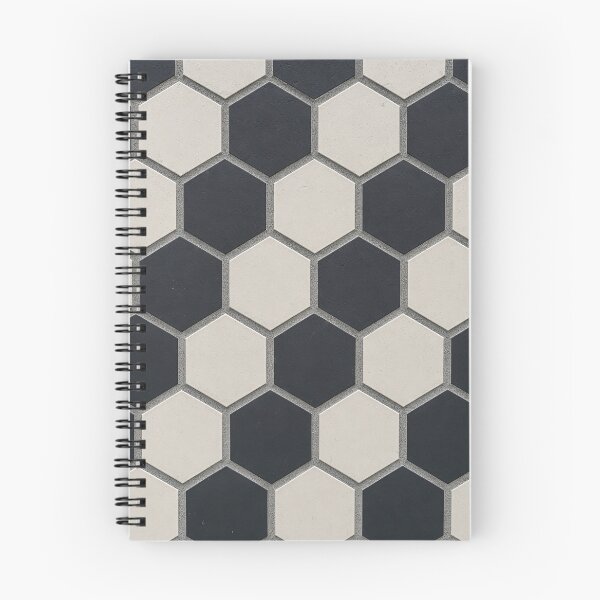 Item preview, Black and White Hexagon Mosaic Tile Pattern designed and sold by Aimaniia666.