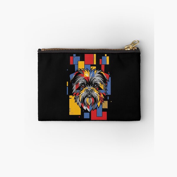 Item preview, Funny Affenpinscher Colorful Blocks Geometric Art Mom Dad Kids designed and sold by FurryHavenPH.