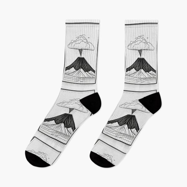 Item preview, Art - Volcanic Landscape, Japanese Ukiyo-e Aesthetic designed and sold by Reverso-Design.