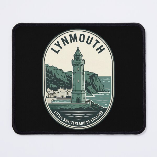 Item preview, Lynmouth England Little Switzerland Vintage Travel Emblem designed and sold by k3rstman1.