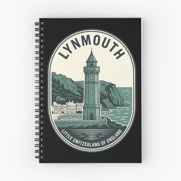 Item preview, Lynmouth England Little Switzerland Vintage Travel Emblem designed and sold by k3rstman1.