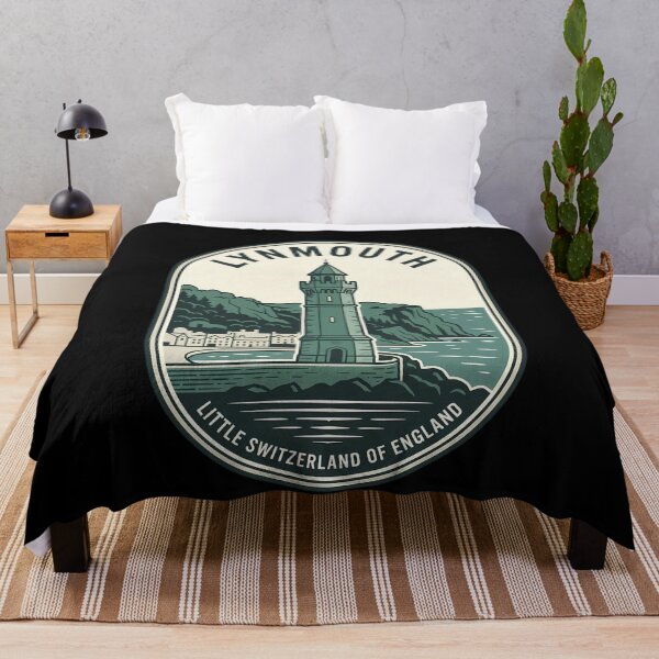 Item preview, Lynmouth England Little Switzerland Vintage Travel Emblem designed and sold by k3rstman1.