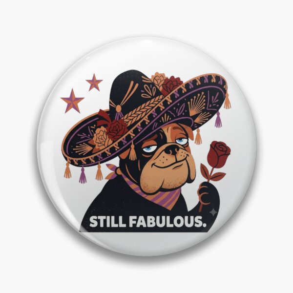 Item preview, Bulldog with a sombrero designed and sold by Snurly.