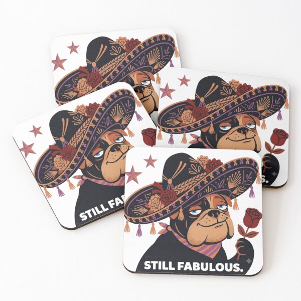 Item preview, Bulldog with a sombrero designed and sold by Snurly.