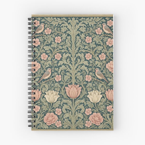 Item preview, Beautiful William Morris nature with birds inspired pattern design tapestry lovely designed and sold by Vintage Designs +.