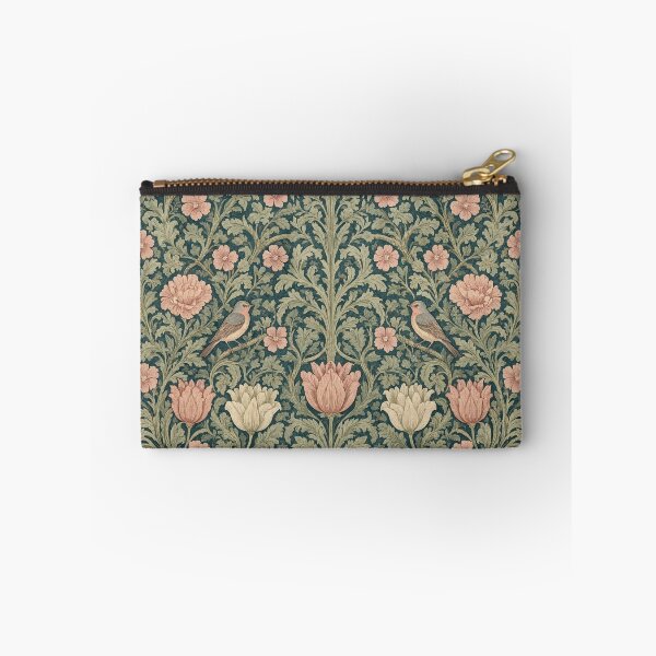 Item preview, Beautiful William Morris nature with birds inspired pattern design tapestry lovely designed and sold by Vintage Designs +.