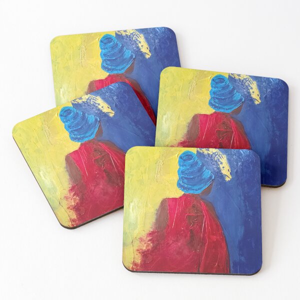 Item preview, Between Two Worlds Figurative Painting designed and sold by Bastets Treazures.