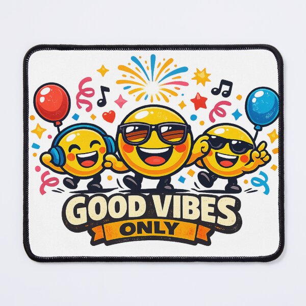 Item preview, Dancing Smiley Festival – Joyful Celebration Vector Design designed and sold by mbmstores.