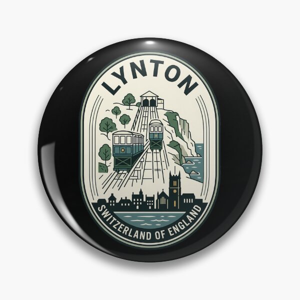Item preview, Lynton Switzerland of England Vintage Travel Emblem designed and sold by k3rstman1.