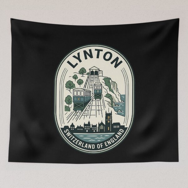 Item preview, Lynton Switzerland of England Vintage Travel Emblem designed and sold by k3rstman1.