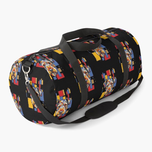 Item preview, Funny Airedale Terrier Colorful Blocks Geometric Art Mom Dad Kids designed and sold by FurryHavenPH.