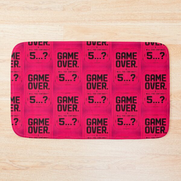 Item preview, Game Over Will You Continue - Funny Gamer Quote Design designed and sold by House of Rein.