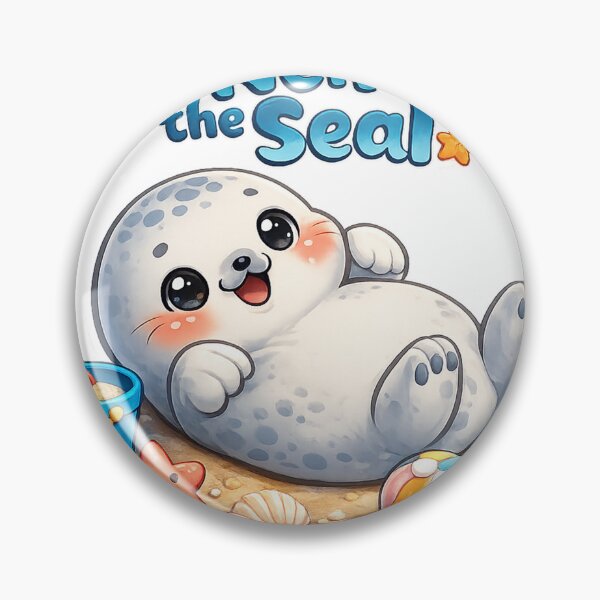 Item preview, Neil the Seal – Certified Beach Potato designed and sold by ucpstudio.